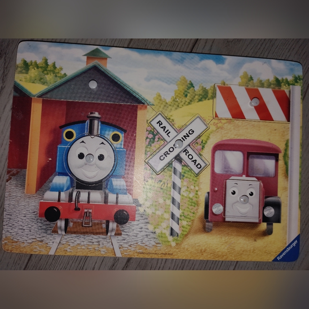 Thomas & Friends Ravensburger Vintage Board Peg Puzzle